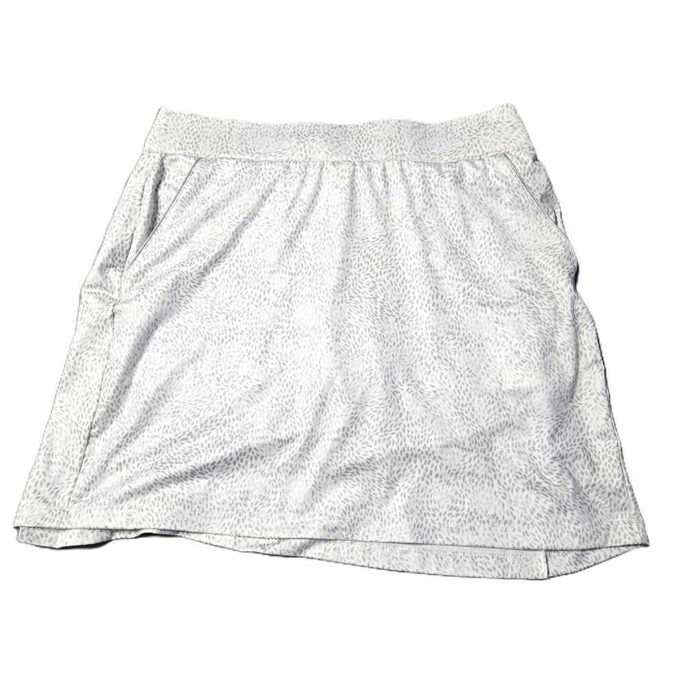 Dunning Golf Chole Sz Small Womens White Jersey Performance Golf Skort